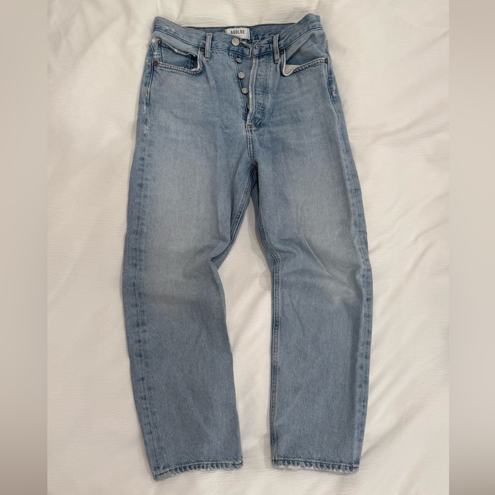 Sold Light Wash 90s Agolde Jeans